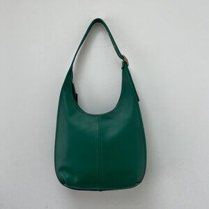 Green Coach Ergo 33 Leather Bag